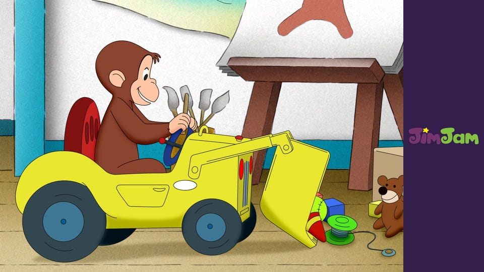 Любопытный Джордж S8E6 - Обезьянка-марсианин