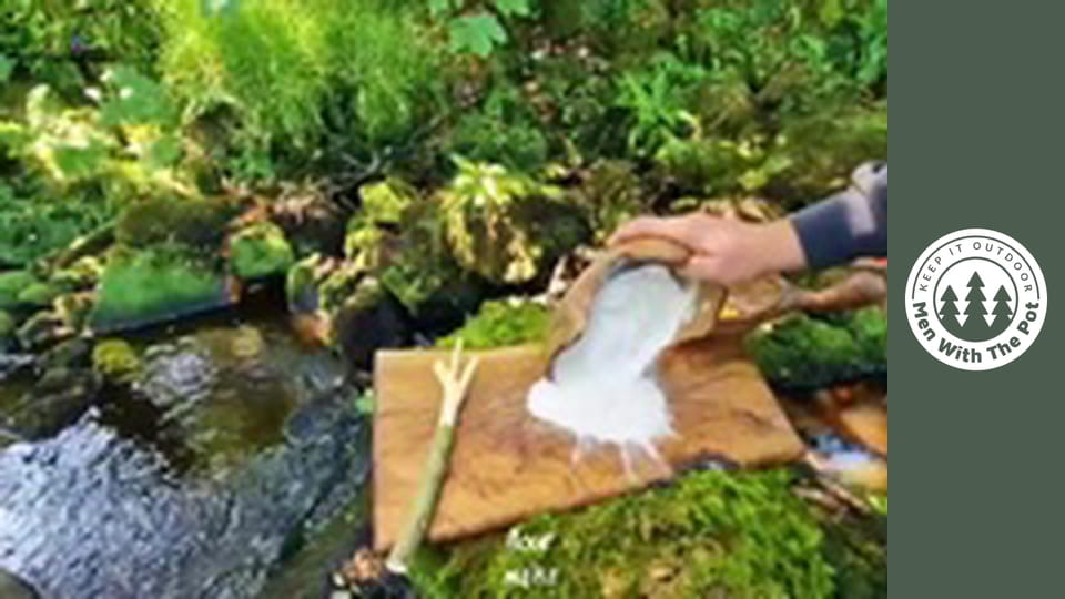 The Best Lasagna Ever cooked in Nature