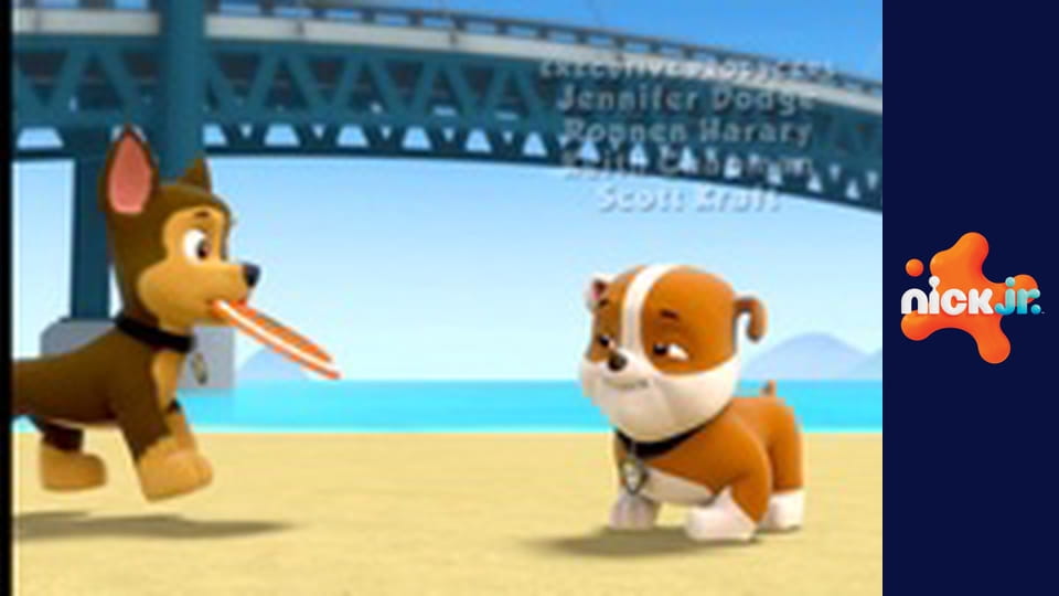 Labková patrola S1E3 - Šteniatka a mačička – tastrofa / Šteniatka zachraňujú vlak