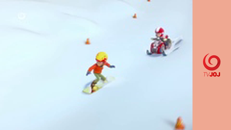 Labková patrola S2E23 - Snowboardová súťaž / Kurča z mora