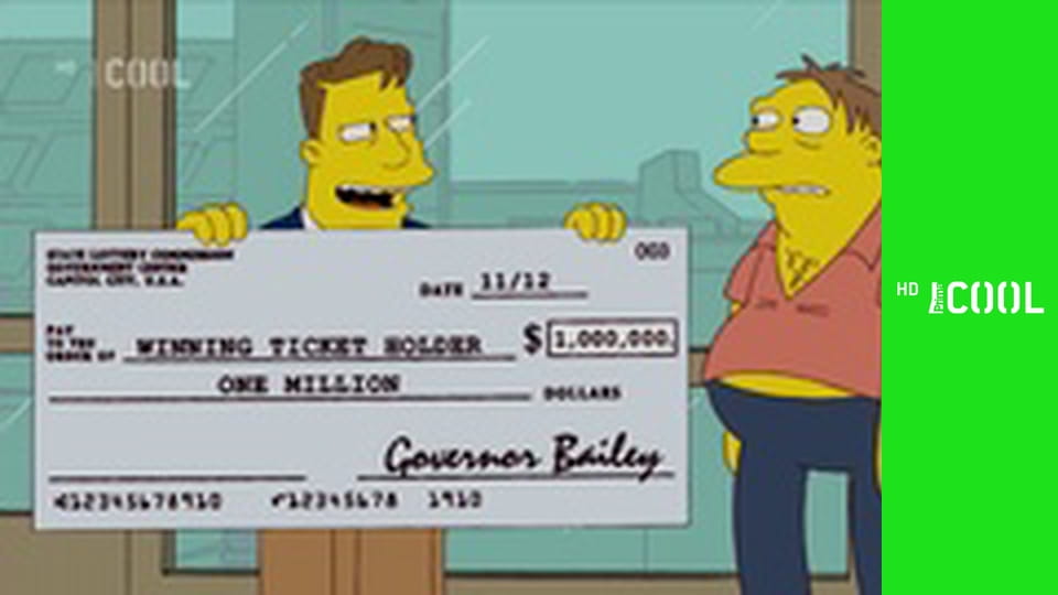 Simpsonovi S21E11 - Výhra za všechny prachy