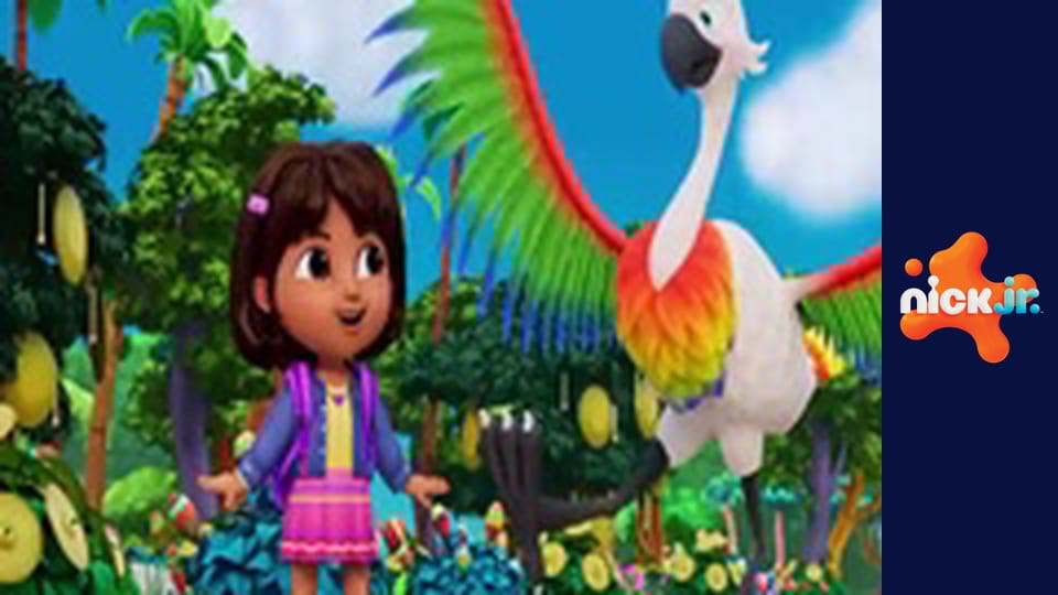 М/с "Дора", 3 сезон, 11 с. "Песня Доры для папы / Поросята-пираты".