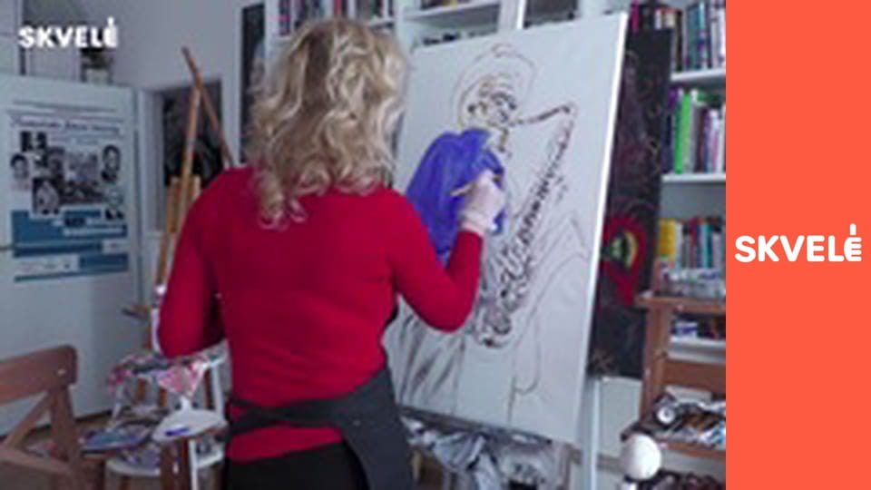 V Umení - Maľovanie na plátno