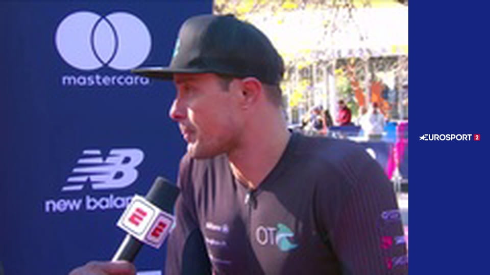 Легкая атлетика. Нью-Йоркский марафон в США.