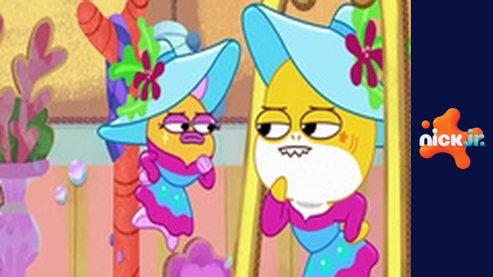 М/с "Велике шоу Малюка Акули", 2 сезон, 23 с. "Кумедна риба / Крутоклуб".