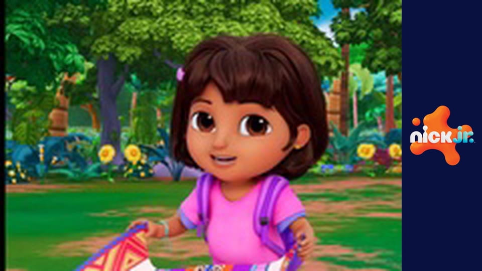 Dora S3E7 - Učím sa lietať / Kráľovná Swiper
