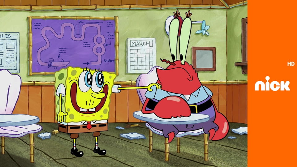 Губка Боб Квадратні Штани S11E216 - Печерна Губка / Заклинатель устриць