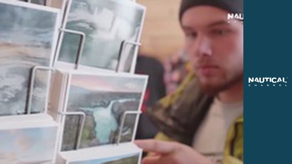 Frozen Waterfalls - Icekayaking