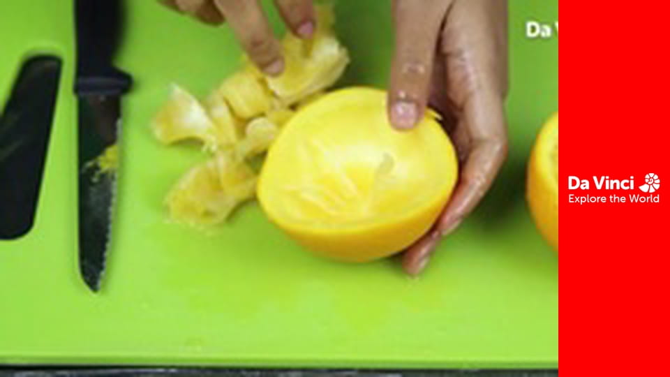 Мастерские проделки - Создаем свечу из апельсина