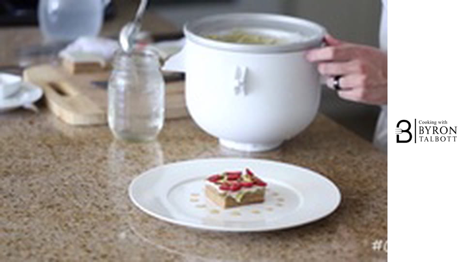 A Composed Dessert - Inspired by Samsung's "Chef Collection"