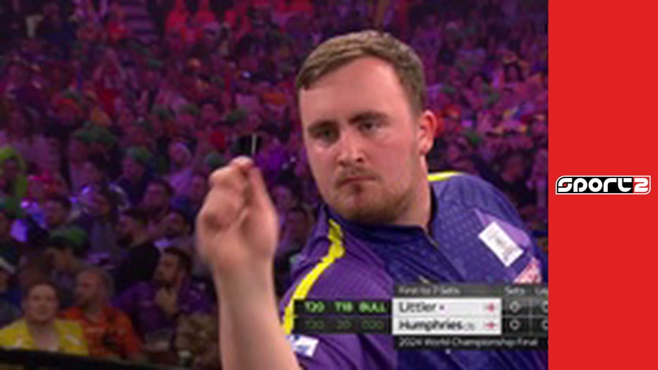 Darts - Luke Humphries-Luke Littler, PDC-világbajnokság, döntő, 2024, ism., HD