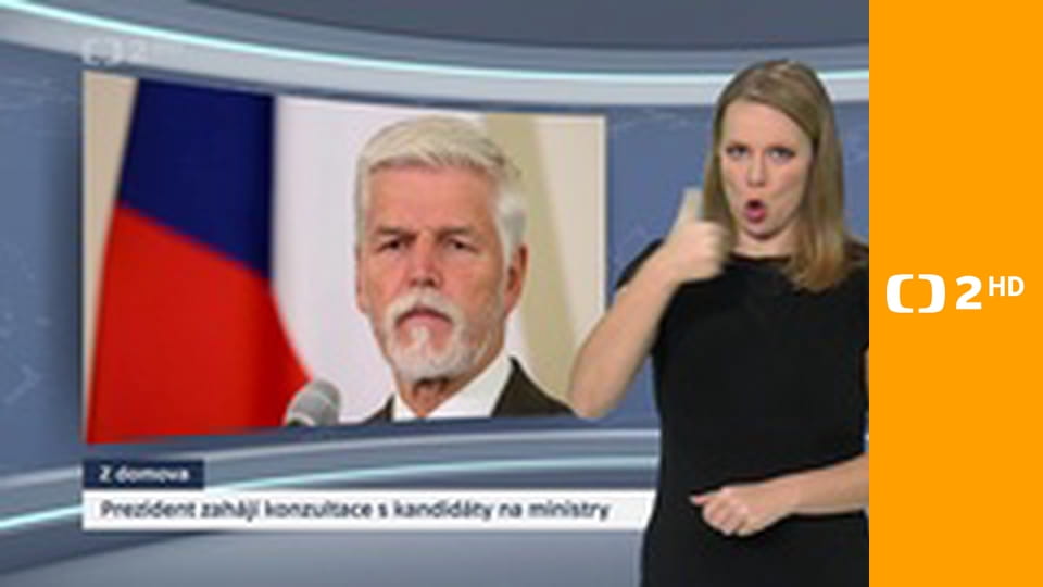 Zprávy v českém znakovém jazyce