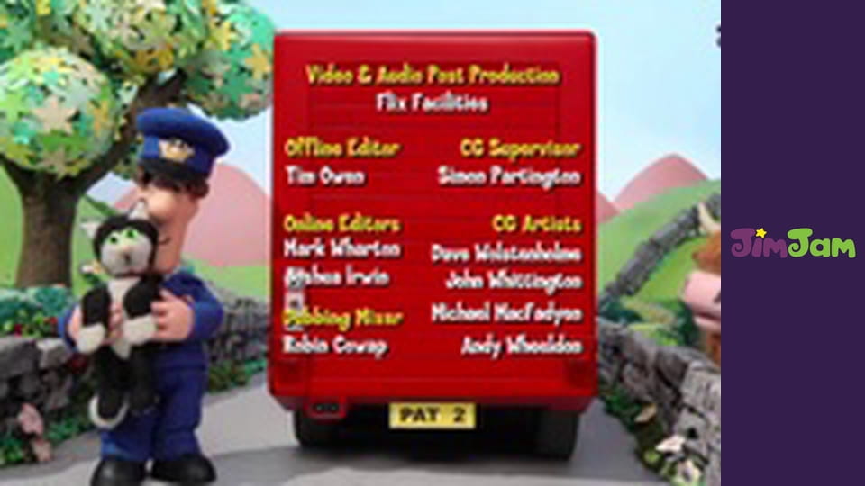 Postman Pat Special Delivery Service S3E17 - Postman Pat And The Runaway Bath