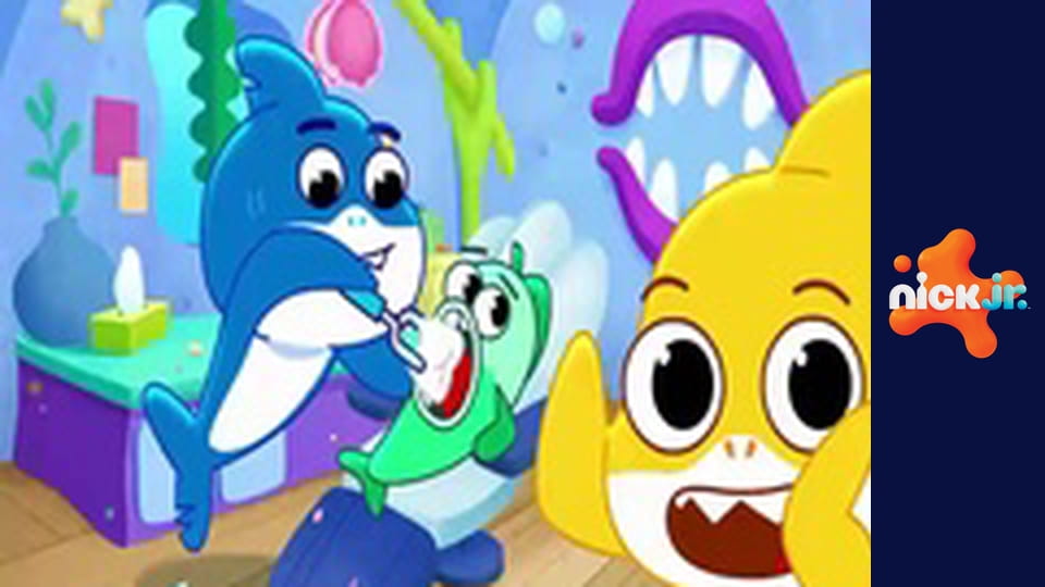 М/с "Большое шоу Акулёнка", 2 сезон, 13 с. "Слизнезайковый переполох / Жизнь с Чамби".