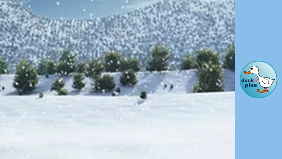 Small - But Hardworking - Carving an ice bunny sculpture