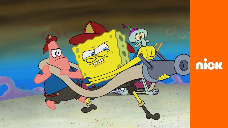 Губка Боб Квадратні Штани S15E312 - Захист Сквідварда / Сама вдома