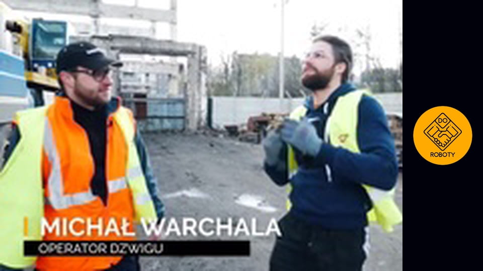 JAK WYGLĄDA PRACA NA DŹWIGU