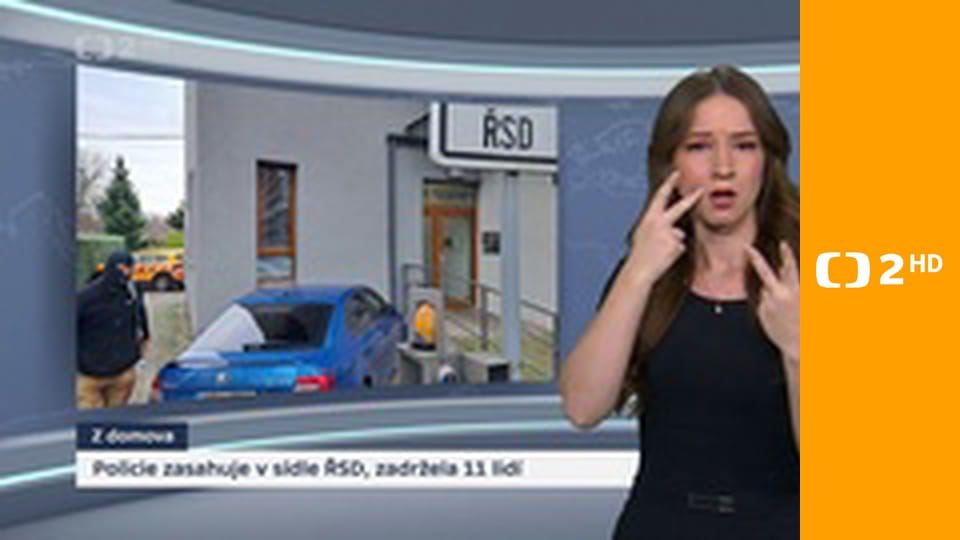 Zprávy v českém znakovém jazyce