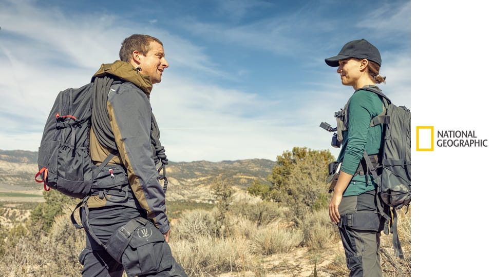 В дикой природе с Беаром Гриллсом: Вызов S1E3 - Натали Портман в пустыне Эскаланте