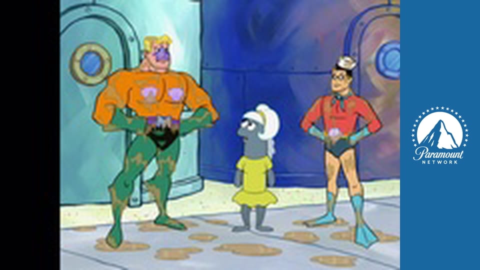 Spongebob v kalhotách S8E11 - Začátky Supermořce / Planktonovo hodné oko