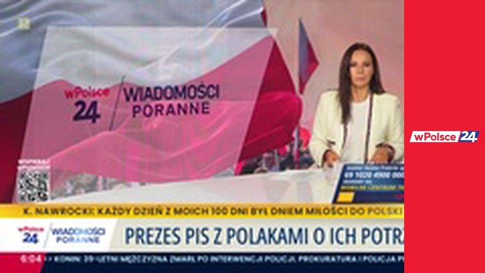 Wiadomości poranne wPolsce24