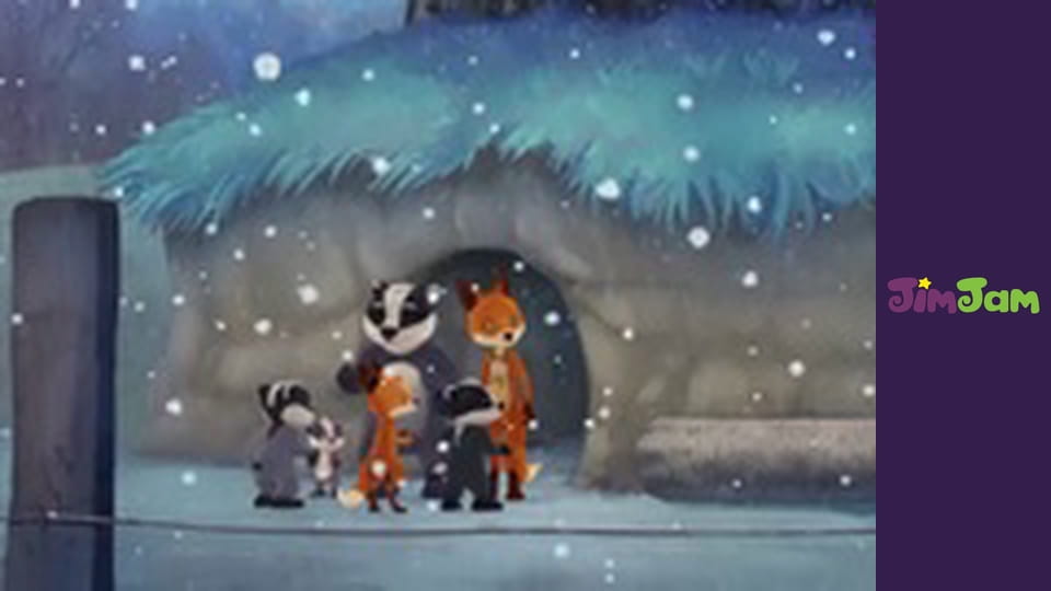 The Fox-Badger Family S2E14 - Berry Wants A Snowman
