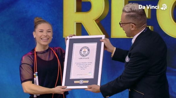 15. Tori Boggs: Prvakinja v skakanju po vrvi