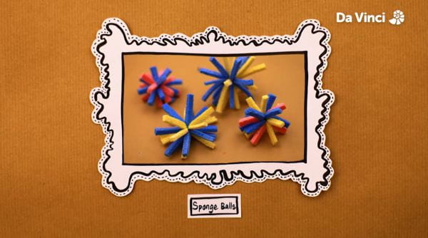 14. Шарики из губки