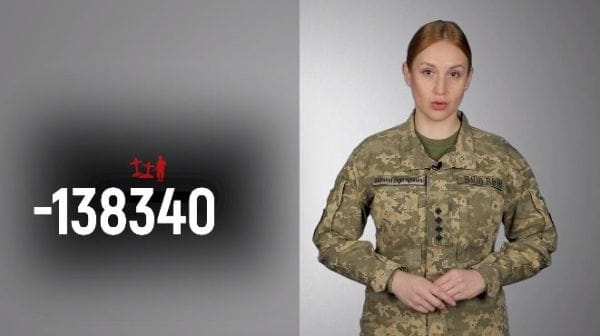 123. 02/13/2022 Losses of the enemy