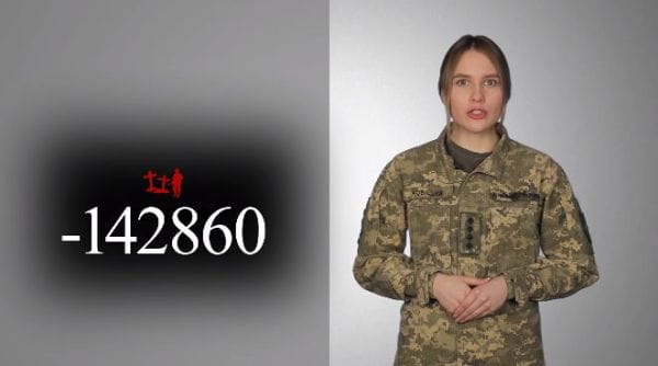 129. 02/19/2022 Losses of the enemy