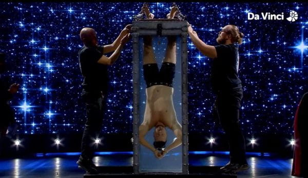12. Andrew Basso: Enthralling Escapologist