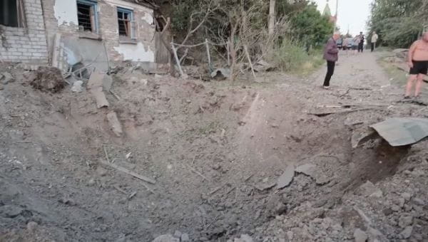 9. The enemy struck a rocket strike on Kramatorsk