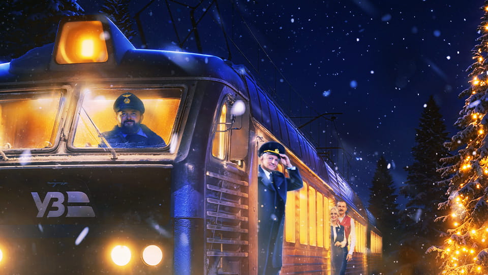 Смотреть Поезд к Рождеству онлайн