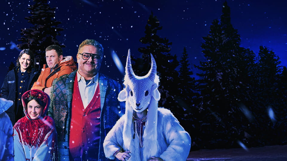 Смотреть Поезд к Рождеству онлайн