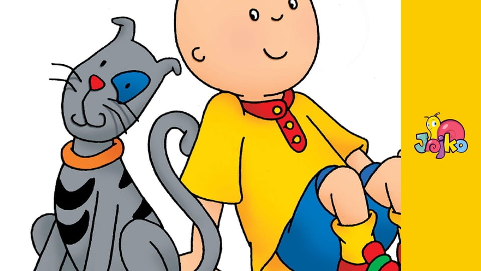 Volám sa Caillou S5E24 - Mačací hlavolam