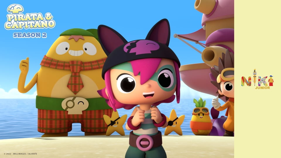 Піратка і Капітан S1E13 - Таємничий острів