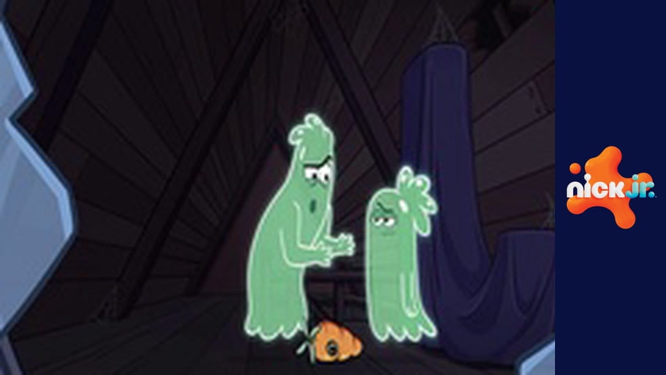 М/с "Ліга супер-пупер кроликів", 2 сезон, 6 с. "Ууу, привиди / Дундук".