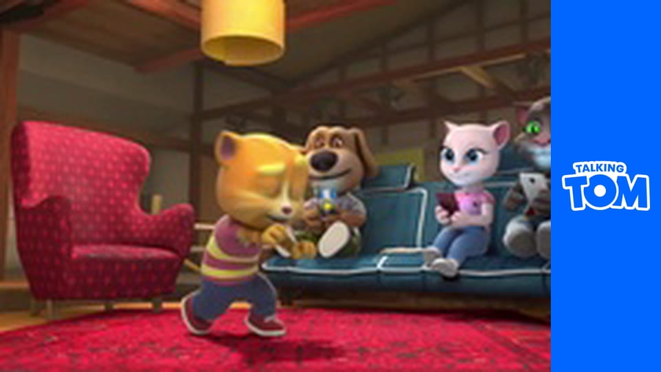 Talking Tom & Friends - The Incredible Super-Fan S5E15