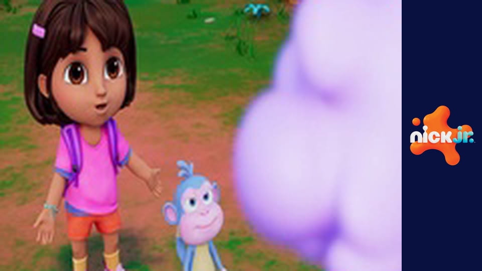 М/с "Дора", 2 сезон, 6 с. "Хмаринка Клаудія / Чарівні смужки Жабки".