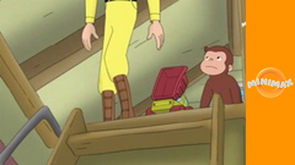 Zvědavý George S14E8 - Neposlušné peří/George to naservíruje