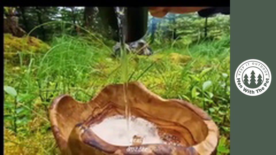 Wild Game Burgers in the Forest