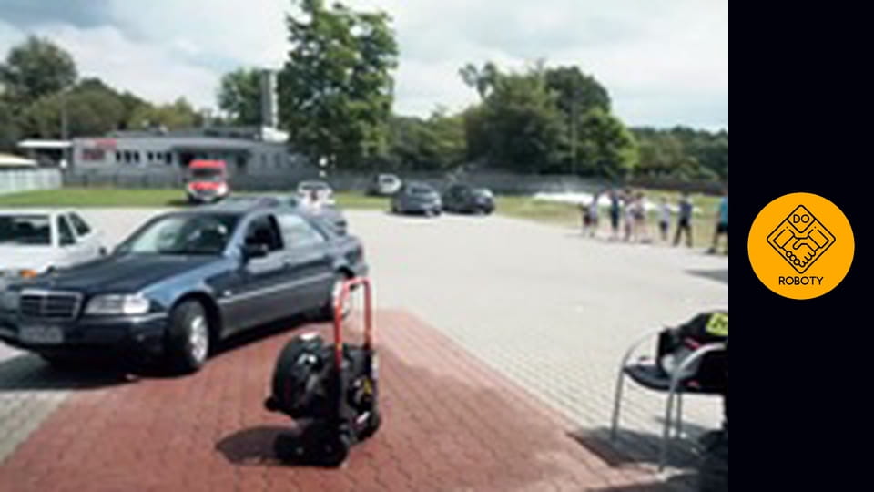 GASIŁEM PŁONĄCY GARAŻ