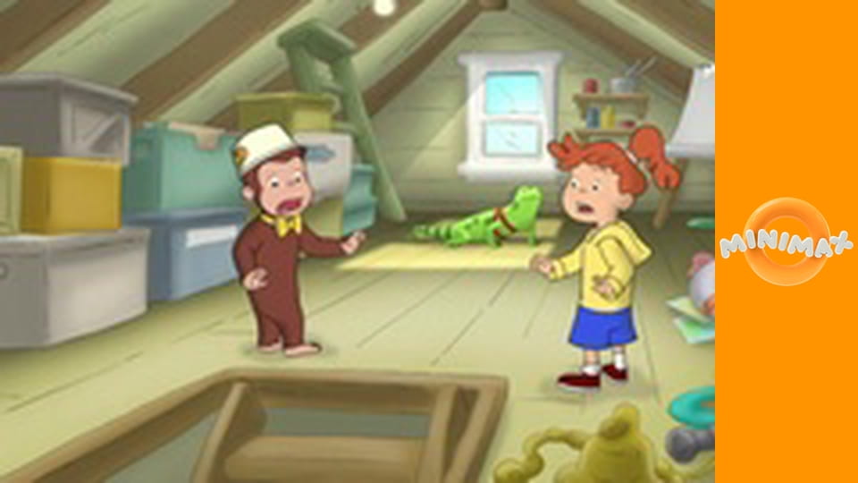 Zvědavý George S14E10 - George v psí boudě/Čas mate