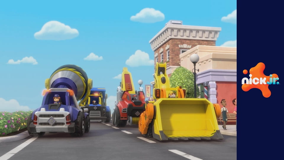 Rubble a jeho partia S1E22 - Budovanie obrovskej priehrady / Budovanie farmy odolnej voči veveričkám