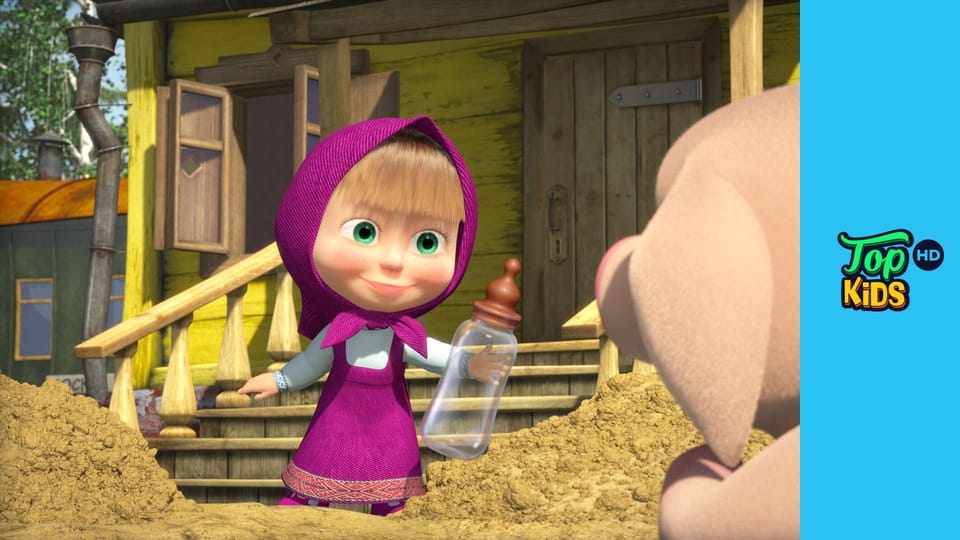 Masza i niedźwiedź E5 - Sama wśród wilków