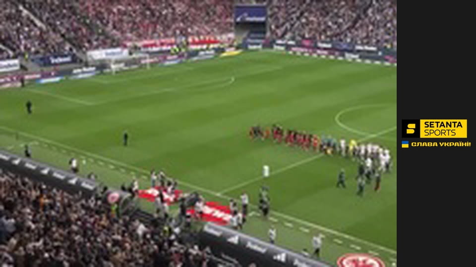 Футбол. Чемпіонат Німеччини. Айнтрахт Франкфурт - Кельн.