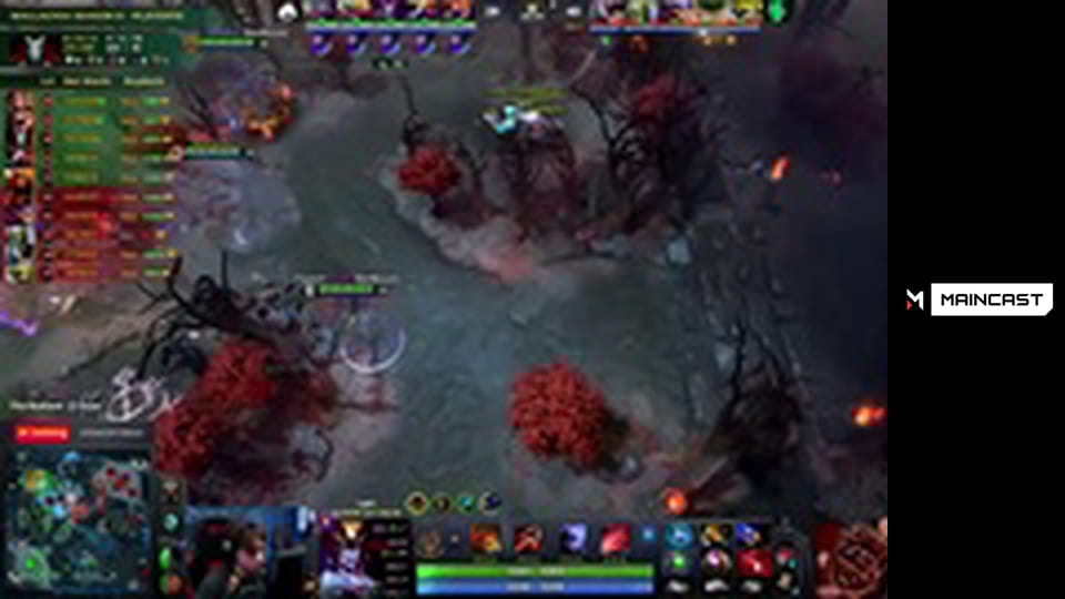 Team Falcons vs Team Spirit. Гра 2. PGL Wallachia Season 8.