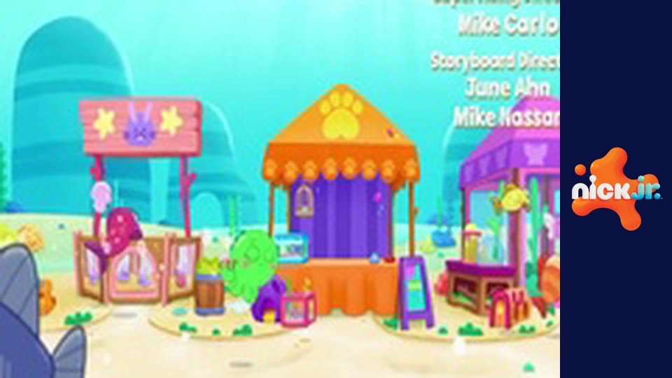 М/с "Велике шоу Малюка Акули", 2 сезон, 13 с. "Халепа з кролеслимаками / Життя з Чамбі".