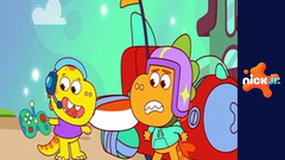 М/с "Тім Рекс у космосі", 1 сезон, 3 с. "Ракетні перегони / Магія / Батьки".