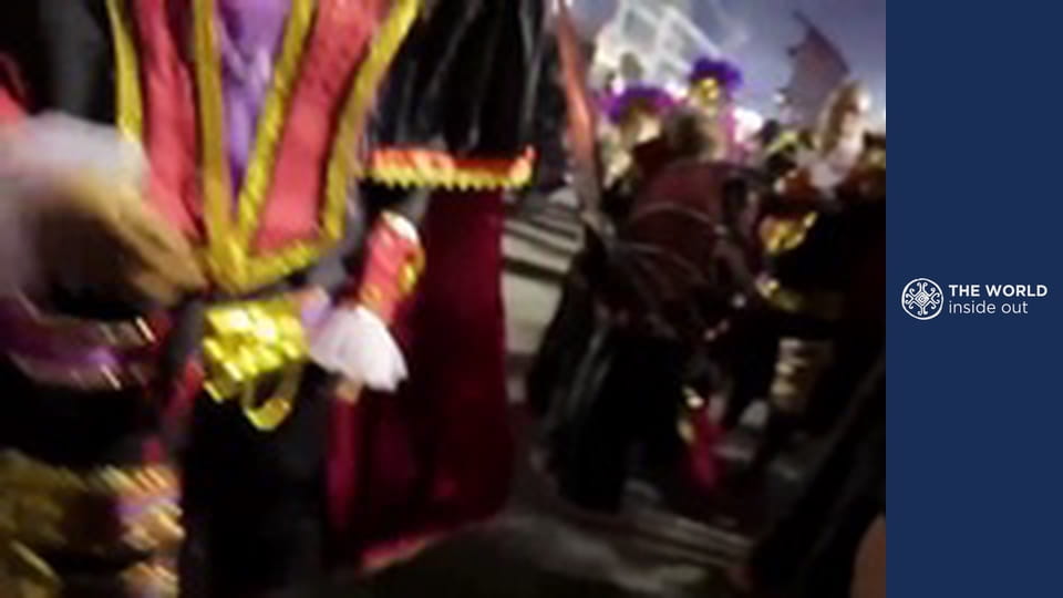 The other side of Rio Carnival and the Mud Parade. Brazil.